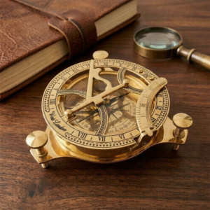 Brass Sundial Compass