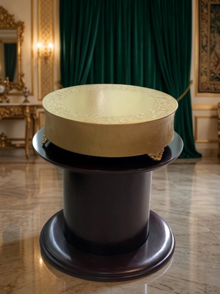 Classic Gold Cake Stand 20 Round