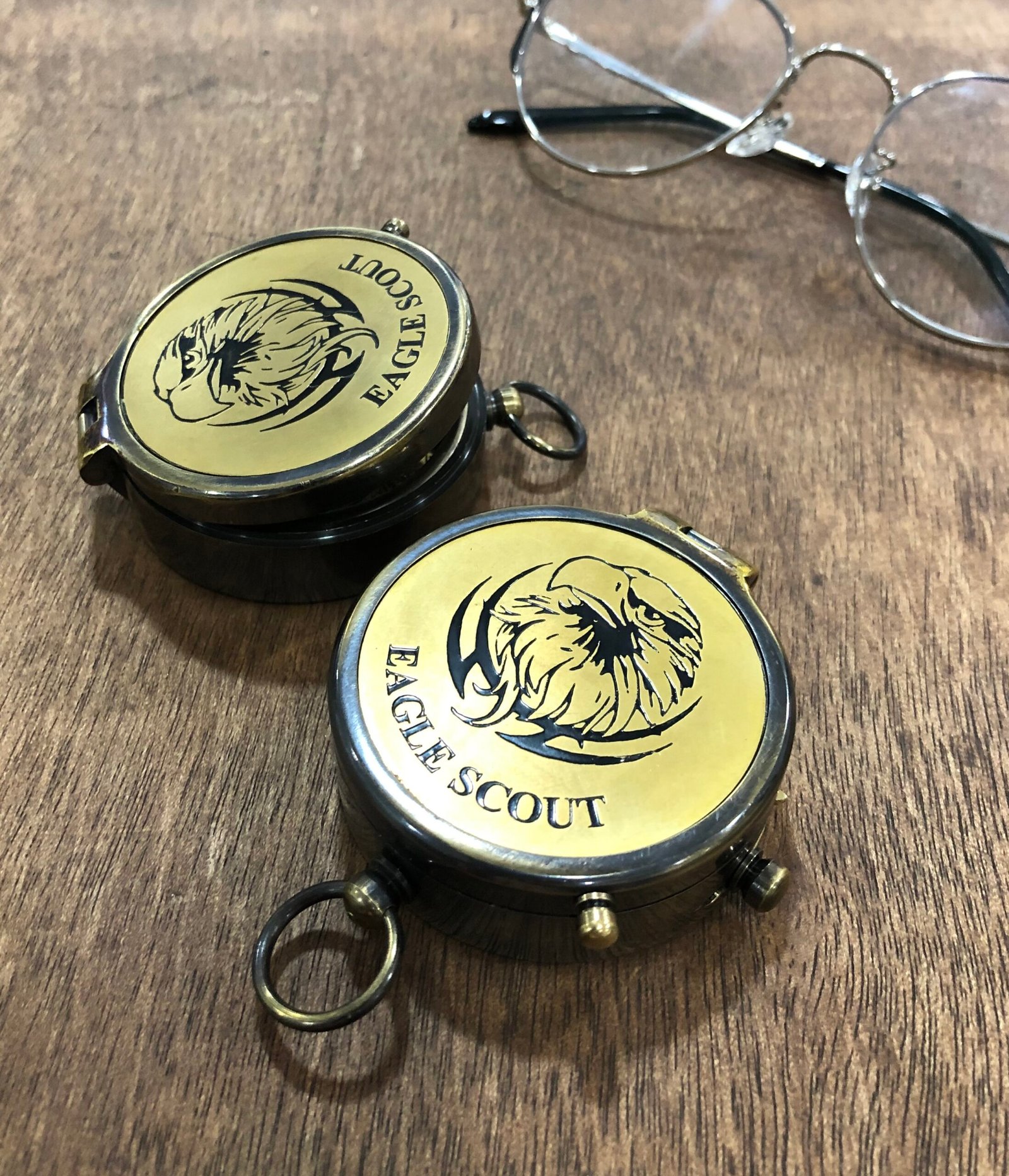 Brass Eagle Compass Engraved Vintage Ship Functional Gift Compass Baptism Collectible Gift, Perfect For Christmas & Holiday Gifting - Image 5