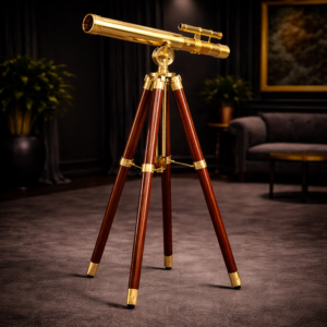 Historium Vault Brown Antique Griffith Astro Telescope 45″ – Vintage Telescope