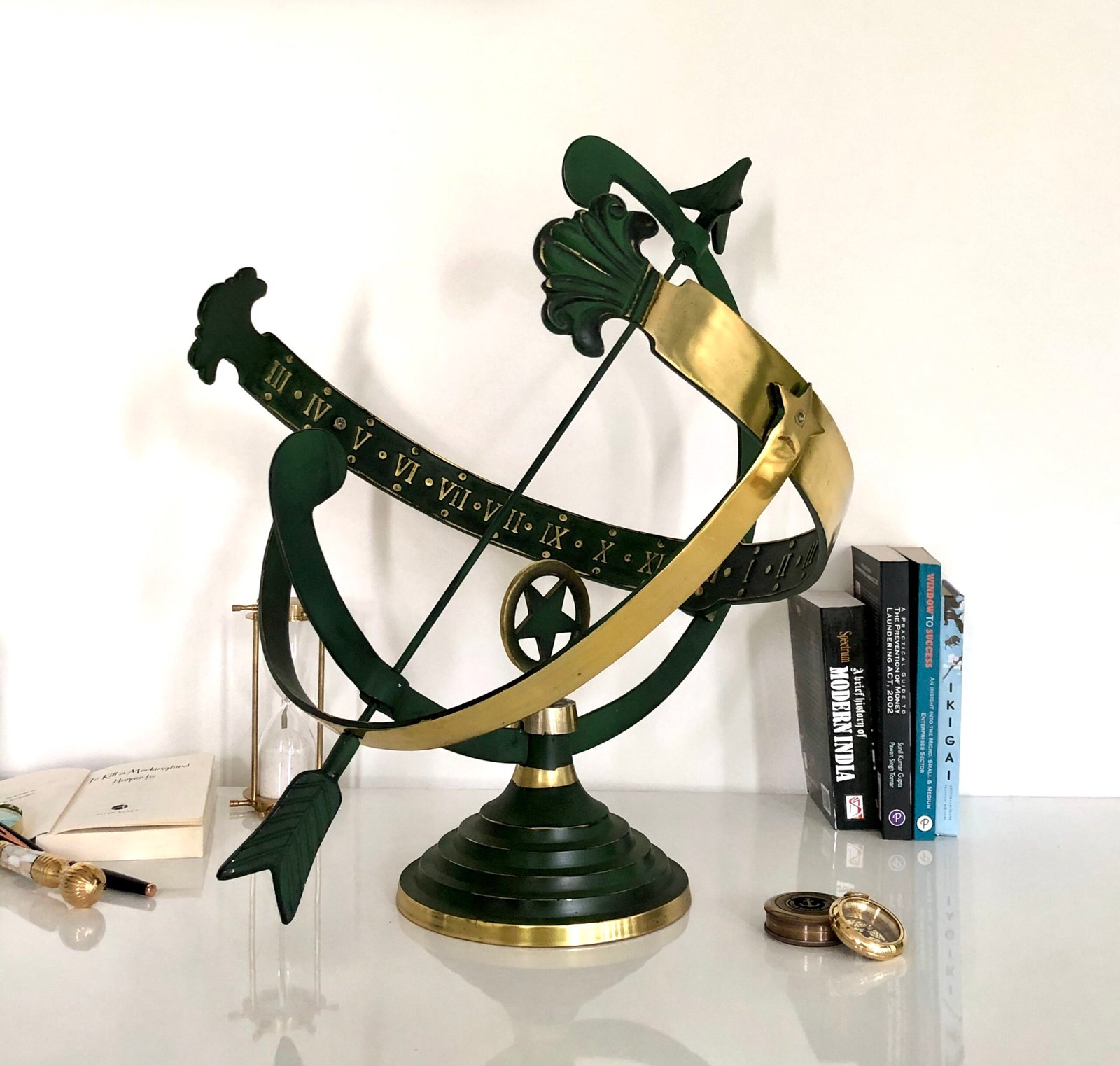 Garden Armillary Sundial Astrolabe Garden Decor
