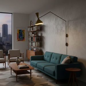 Swing Arm Task Sconce Lamp