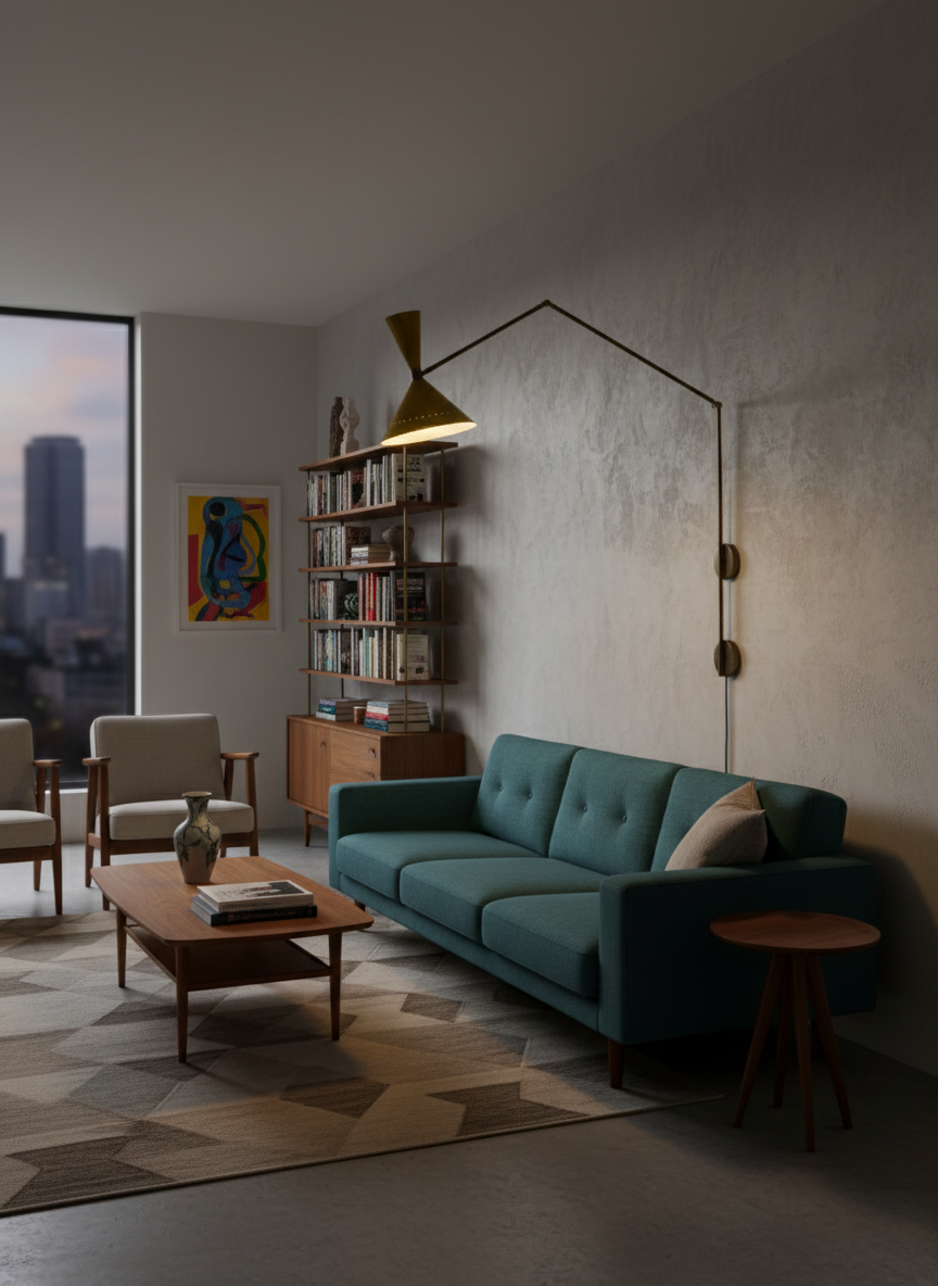Swing Arm Task Sconce Lamp