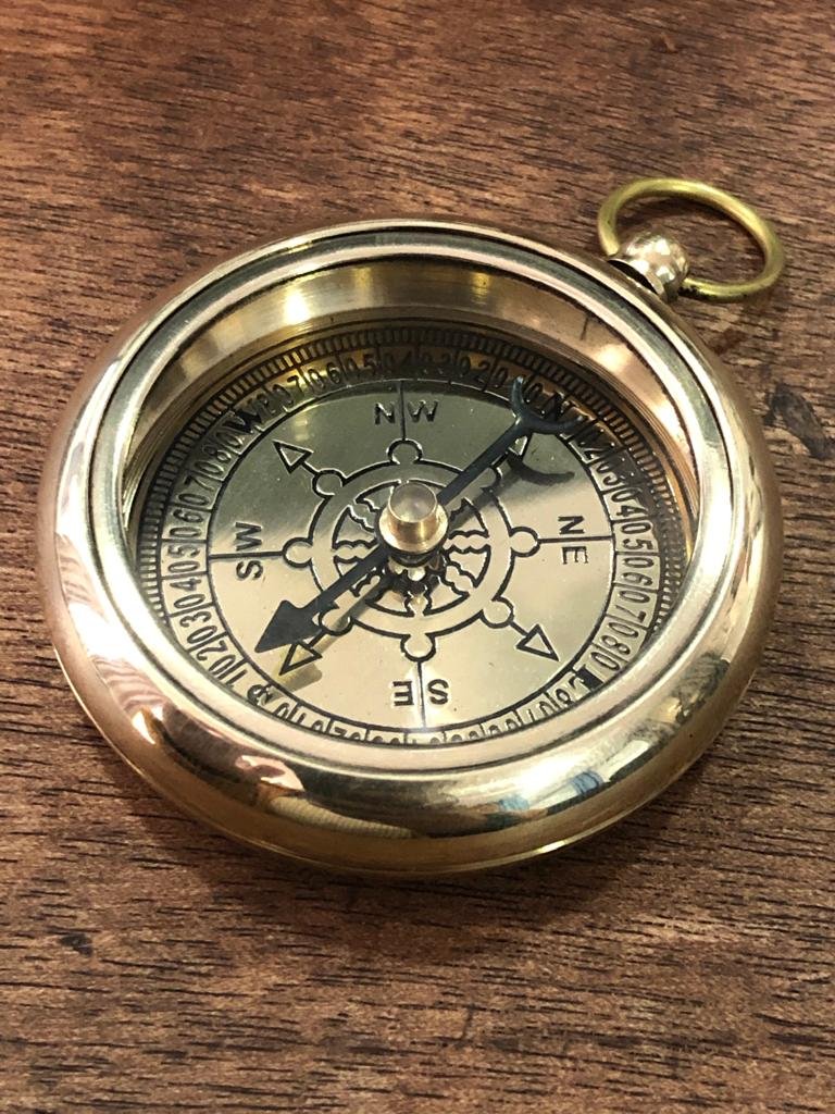 RMS Titanic Inspired Pocket Compass, Perfect For Nautical Collectors And Gift Giving, 2 Inch Compact Design With Magnetic Jeweled Needle For Accurate Navigation - Image 5