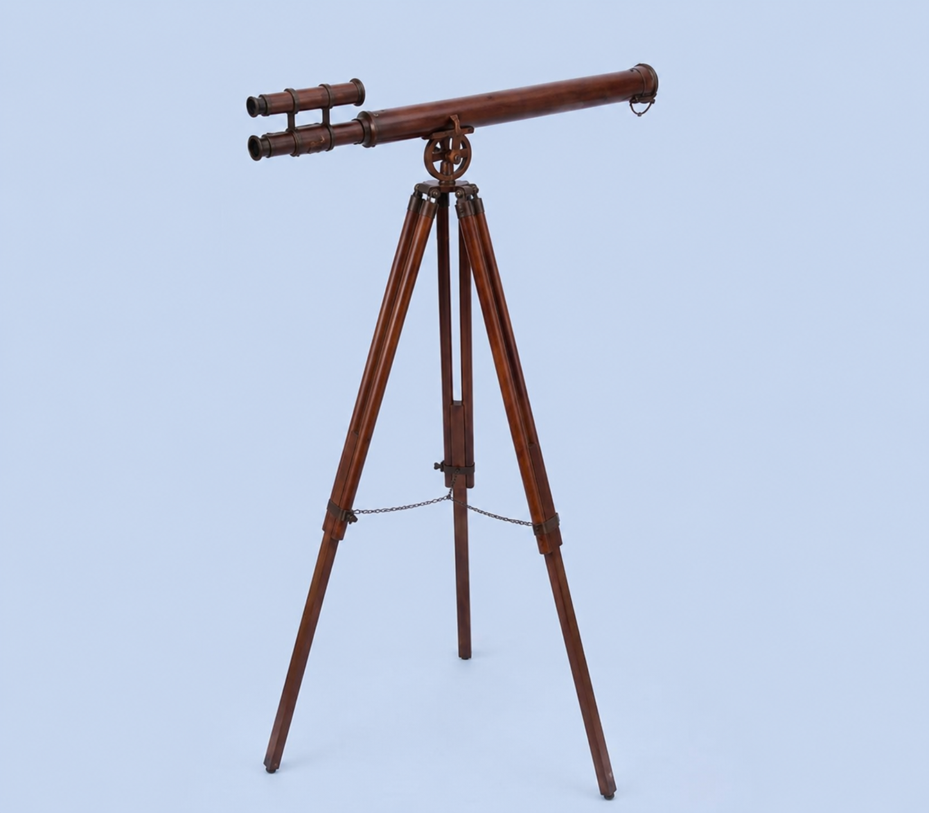 Historium Vault Floor Standing Bronzed Griffith Astro Telescope 65 - Image 3